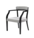 стул с подлокотниками melis-98a / mc1009 (dining chair) в Магнитогорске