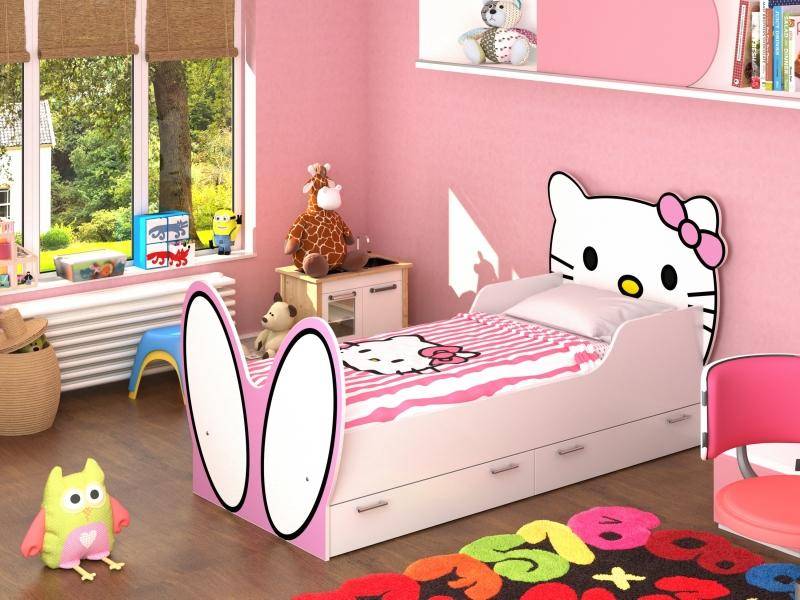 кроватка hello kitty в Магнитогорске