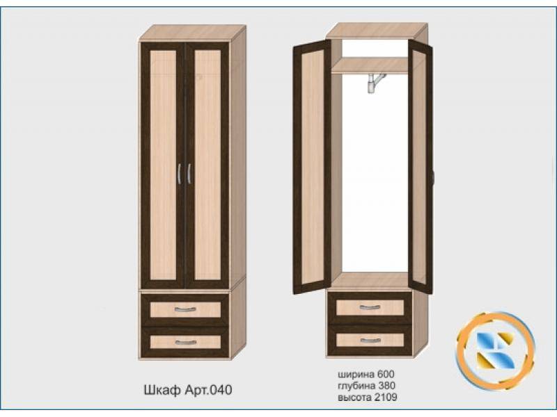 шкаф арт 040 в Магнитогорске