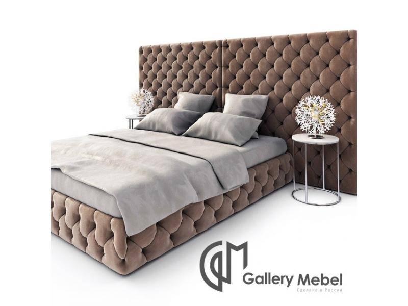 кровать с большим изголовьем letto gm 12 в Магнитогорске