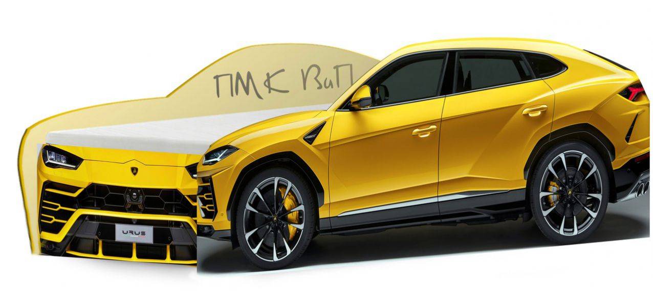 кровать-машинка lamborghini urus в Магнитогорске