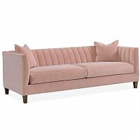 диван penelope sofa прямой розовый в Магнитогорске