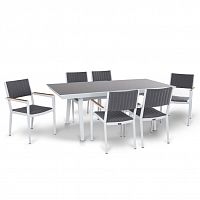 обеденная группа монтелло на 6 персон бежевая в Магнитогорске