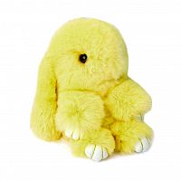 меховой зайка брелок жёлтый в Магнитогорске