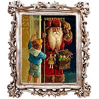 картина «с новым годом!» в раме «амели силвер», версия 15 в Магнитогорске