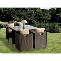 комплект обеденный cube на 4 персоны в Магнитогорске