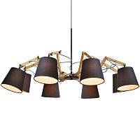 подвесная люстра arte lamp pinoccio a5700lm-8bk в Магнитогорске