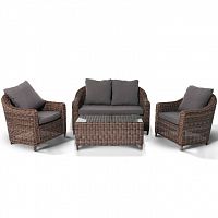 лаунж зона кон панна на 4 персоны серая в Магнитогорске