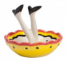 подставка для колец skirt & legs желтая в Магнитогорске