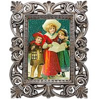 репродукция старинной рождественской гравюры рождественский хор в Магнитогорске