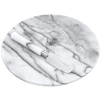 доска сервировочная из мрамора круглая 25см в Магнитогорске