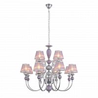 подвесная люстра st luce lilium sl175.103.12 розовая в Магнитогорске