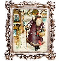 картина «с новым годом!» в раме «амели силвер», версия 21 в Магнитогорске