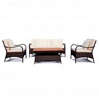 лаундж зона пьемонт на 4 персоны,серый в Магнитогорске