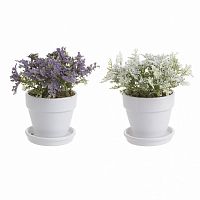 искусственный цветок в кашпо, 2 дизайна в Магнитогорске