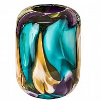 ваза стеклянная цветная 26*18.5 в Магнитогорске