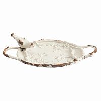 декоративное блюдо pewter dish серое в Магнитогорске