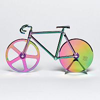 нож для пиццы из нержавеющей стали the fixie, радужный в Магнитогорске