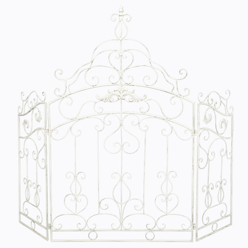 каминный экран «клермон» белый в Магнитогорске