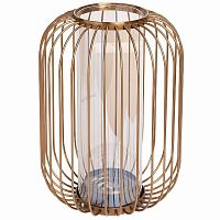 ваза-подсвечник декоративная 21*25,5см цвет золото в Магнитогорске