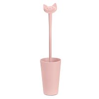 ёршик для унитаза miaou, розовый в Магнитогорске
