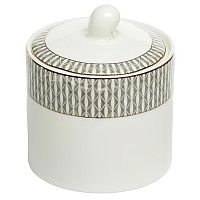 сахарница с крышкой фарфоровая белая в Магнитогорске