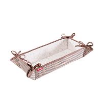 хлебница casy home, 32х13х7 см, коричневая в Магнитогорске