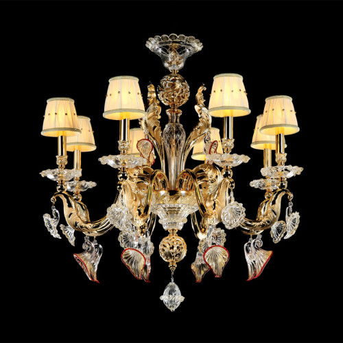 люстра md102729-8a от illuminati золото/янтарная в Магнитогорске