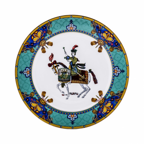 тарелка jinete бирюзовая 25 см в Магнитогорске