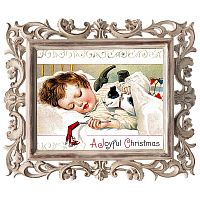 картина «с новым годом!» в раме «соланж», версия 22 в Магнитогорске