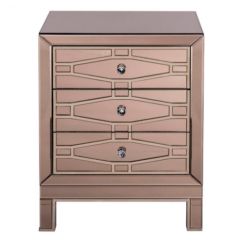 тумба зеркальная 3 ящика 51*42*66см в Магнитогорске