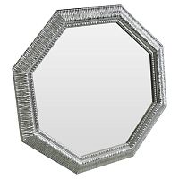 зеркало серебряное восьмиугольное с декором sparkle silver в Магнитогорске