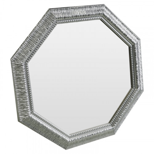 зеркало серебряное восьмиугольное с декором sparkle silver в Магнитогорске