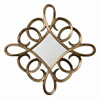 зеркало в бронзовой витой раме bronze leaf в Магнитогорске