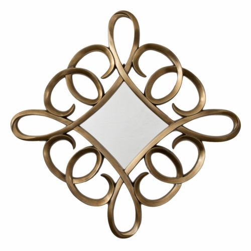 зеркало в бронзовой витой раме bronze leaf в Магнитогорске