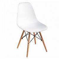 стул деревянный eames pc-015 white в Магнитогорске