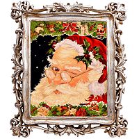 картина «с новым годом!» в раме «амели силвер», версия 4 в Магнитогорске