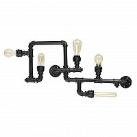 потолочная люстра ideal lux plumber pl5 nero в Магнитогорске