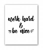 постер be nice а4 в Магнитогорске