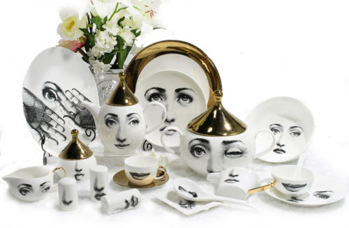 столовый сервиз пьеро форназетти golden faces в Магнитогорске