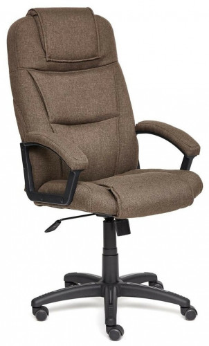 компьютерное кресло tetchair бергамо (крестовина пластик, обивка ткань) для руководителя в Магнитогорске