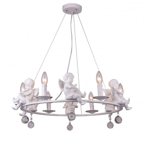 подвесная люстра arte lamp amur a4288lm-6wh в Магнитогорске