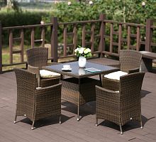 комплект мебели из искуственного ротанга afm-s на 4 персоны в Магнитогорске