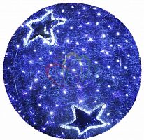 фигура led шар 120 см 120 см, синий в Магнитогорске