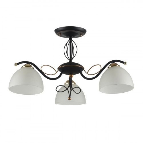 потолочная люстра idlamp ragia 554/3pf-blackpatina в Магнитогорске