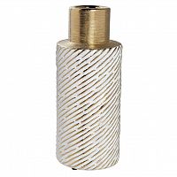 золотая керамическая ваза 12x12x29,5 см в Магнитогорске