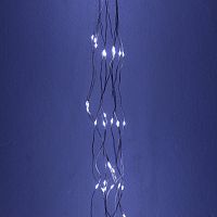 светодиодная электрическая гирлянда 2 м, 10 нитей серебристого цвета в Магнитогорске