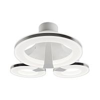 потолочный светодиодный светильник idlamp jenevra 397/3pf-ledwhitechrome в Магнитогорске