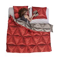 постельное белье оригами красный (200*220) в Магнитогорске