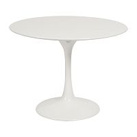 стол журнальный eero saarinen style tulip table белый в Магнитогорске